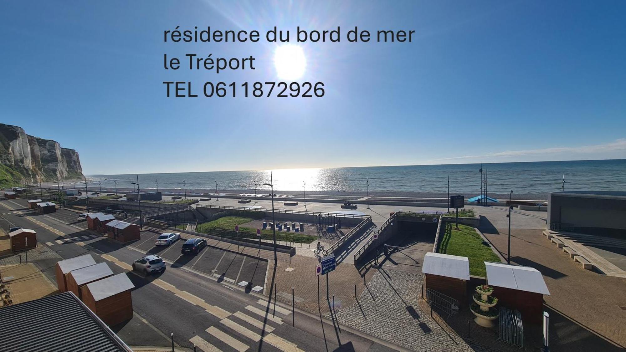 Residence Du Bord De Mer 9 Appartements Avec Une Vraie Vue Mer Ле-Трепор Экстерьер фото